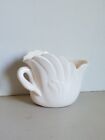 New Listingporcelain ceramic swan vase vintage
