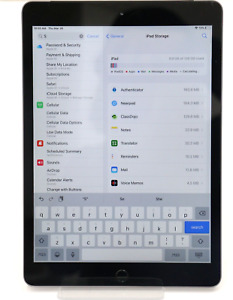 Apple iPad 7th generation WiFi + Cellular 128GB MW702LL/A - Space Gray * READ*