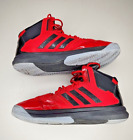 ADIDAS Basketball  High Top  Shoes Red and Black Size 13 CLU 600001 EUC