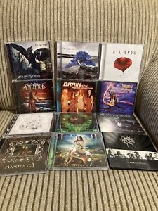 Lot Of 12 European Heavy Metal CDs Evenoire All Ends The Enclave Ansoticca Leah