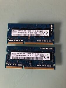 SK Hynix 6GB (4+2GB) PC3L-12800S Laptop Memory RAM - Tested Working