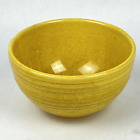 Rare McCoy Ribbed Mixing Nesting Bowl Yellow Speckled 6