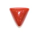 Red Coral Triangular - 5.91 Carats - Italian - Lab Certified