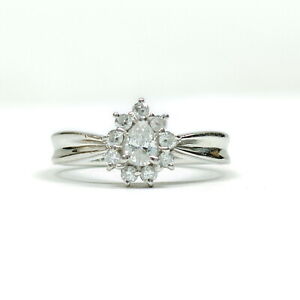 Jewelry Ring   Diamond 0.32ct Platinum 3553723