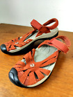 KEEN Rose Sandals In Burnt Orange Clay Washable Suede Women’s 8 Outdoor Flat