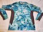 Magellan Outdoors Pro Fishing Angler Mossy Oak Long Sleeve Shirt Jersey Mens L