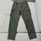Woven Utility Nike Cargo Pants Mens Size Medium Fit Snug Olive Green DD5207 355