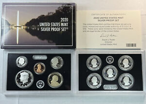 2020 S SILVER PROOF SET!! SUPER RARE!! WOW!** MUST SEE!!$$ SILVER! NR #40847