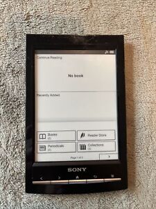 New ListingSony PRS-T1 Black eReader eBook Reader (Tested Working)