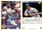 Pat Listach Signed 1993 Donruss #309 Card Milwaukee Brewers Auto AU