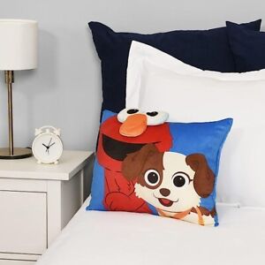 New Sesame Street Elmo 3D Decorative Multicolored Throw Pillow For Kids 16