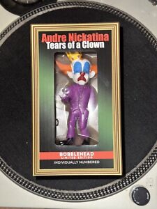 Andre Nickatina Tears Of A Clown Autographed  Signed Bobble Head Bay Area Rap