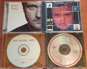 CD 4 Lot, Phil Collins, Hits, Hello I Must Be Going, Both Sides, 12
