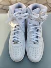 Men's Sizes 14 Nike Air Force 1 '07 High Triple White CW2290-111 Great Condition