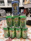 🔥 7- 12oz Cans Warheads Green Apple Sour Soda. And One Blue raspberry! 8 Total