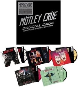 Motley Crue - Crucial Crue: The Studio Albums 1981-1989 [New CD] Ltd Ed, Boxed S