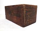 Sanford`s Ink Wood Shipping Box No. 439 Library Paste Chicago New York Crate