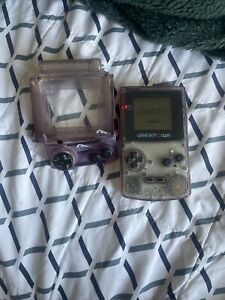 New ListingNintendo Game Boy Color - Atomic Purple (clear) - Authentic - Tested and working