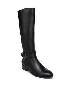 Naturalizer Women's Rena Wide Calf Riding Boots Black Size 9