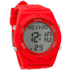 Guess Digi Pop Unisex Red Silicone Strap Quartz Watch W1282L3