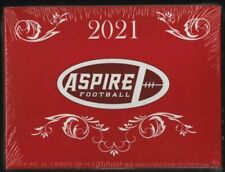2021 SAGE ASPIRE FOOTBALL Factory Sealed HOBBY BOX - Free Shipping! 21 Cards