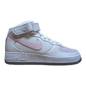 Women's Nike by You Air Force 1 High AF1 - White/Pink - US Size 8.5 [DV3903-900]