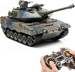 15 Channel RC Tank Remoe Control Mutifunction Military Vehicles Leopard 2A6 Tank
