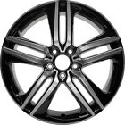 Refurbished 19x8 Slow Machined Black Wheel fits 2016-2017 Honda Accord Coupe (For: 2017 Honda Accord Sport)