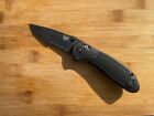 Benchmade 551SBK (Black Serr.) Griptilian Pocket Knife (Discontinued)