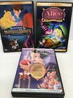 Disney Classic Princess Movie Lot of  3 Children/Family DVD Bundle (B44)