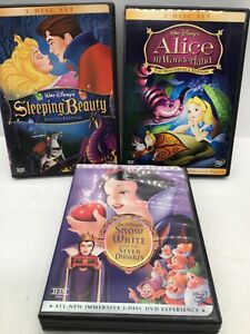 New ListingDisney Classic Princess Movie Lot of  3 Children/Family DVD Bundle (B44)