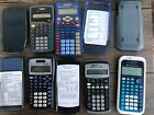 Calculator Lot of 5 Texas Instruments TI-15 TI-34 BA II-plus TI-30xA TI-30xIIS