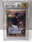2015 BOWMAN CHROME GOLD REFRACTOR KYLE TUCKER ROOKIE AUTO 1/1 MISNUMBERED #46/35