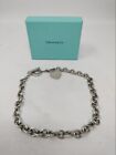 Tiffany & Co Return to Tiffany Sterling Silver Heart Charm Toggle Necklace 16