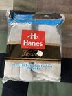 Vintage 1993 Hanes Men’s Grey Crew Socks New In Package 6 Pairs Shoe Size 6-12