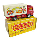 1990 MATCHBOX SUPERFAST MB 23 BIG-TOP CIRCUS VOLVO CONTAINER TRUCK NEW IN BOX