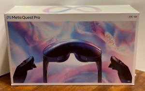 Meta Quest Pro - Next-Gen VR Gaming System - Black - 256GB - NEW