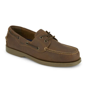 Dockers Mens Castaway Genuine Leather Casual Boat Shoe - Wide Widths Available