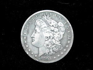 New Listing1891-CC $1 Morgan Silver Dollar