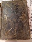 1869 ANTIQUE FAMILY HOLY BIBLE  PRACTICAL AND DEVOTIONAL