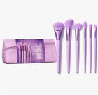 Morphe Ultra Lavender 6-Piece Face & Eye Brush Set + Bag New