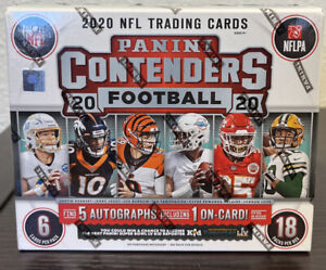2020 Panini CONTENDERS Football FIRST OFF THE LINE (FOTL) - Factory Sealed Box!