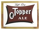 Standard Rochester Brewing Co TOPPER ALE beer label NY 32oz Copr. 1962
