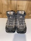 Merrell Women’s Moab 3 Mid Waterproof Hiking Boots Granite Gray Suede Size 7