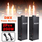 2PCS 200W DMX Flame Thrower Effect Fire Stage Machine Party Projector DJ Show