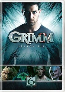 Grimm Season 6 DVD David Giuntoli NEW