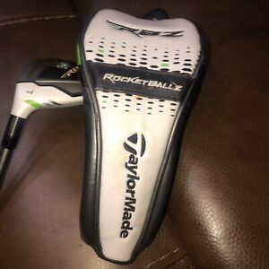 TaylorMade RBZ 4 Hybrid 22* Graphite  Flex M Hybrid Left Handed With Head Cover