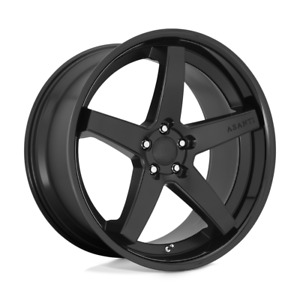 Asanti Black ABL31 REGAL 22X10.5 5X120 35mm Satin Black Gloss Black Lip Wheel