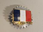 Car Badge, FRANCE, Vintage Mid-Century, Made in Spain.