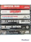 New ListingVintage 5 Rock N Roll Cassette Tapes Lot Greatful Dead , Steve Miller , more!